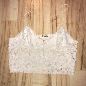 Free People Lacey Lace Bralette
